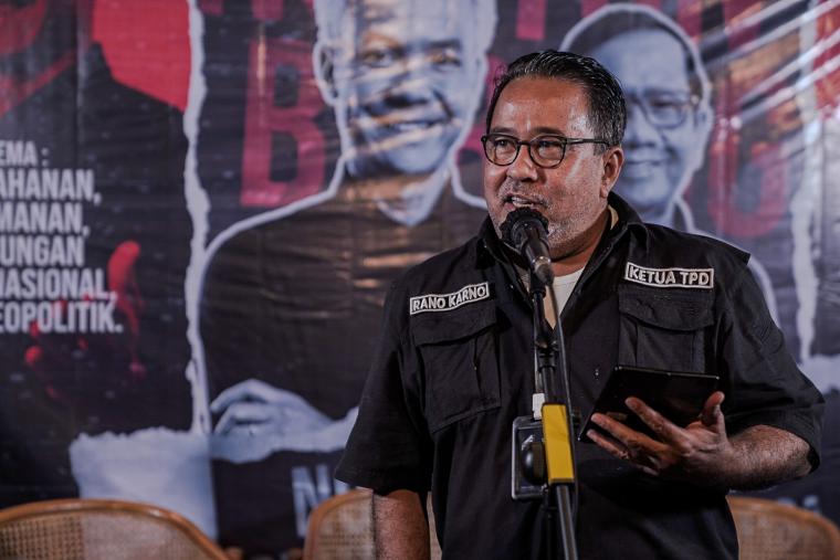 Ketua TPD Ganjar Mahfud Banten, Rano Karno. (Foto: TitikNOL)