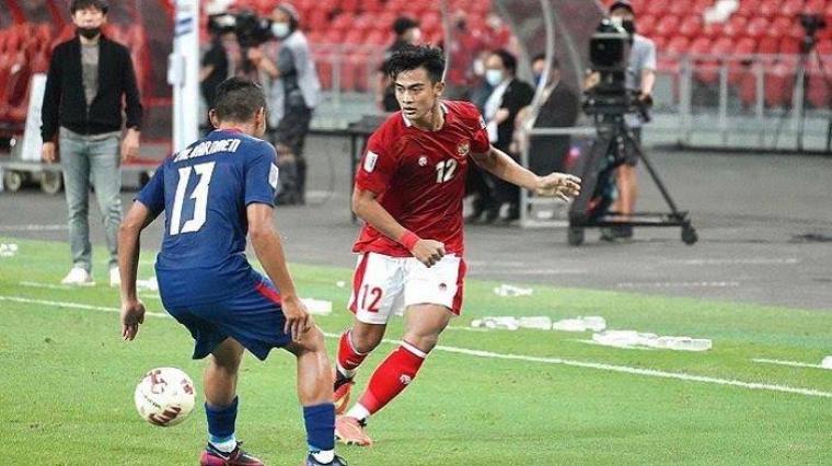 Timnas Indonesia vs Timnas Jepang. (Dok: Tribunnews)
