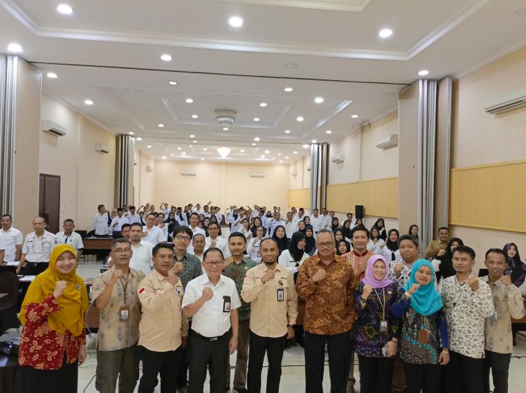 Pegawai Pemkab Serang saat melakukan pemetaan kapasitas ASN melalui asesmen (Foto: Ist)