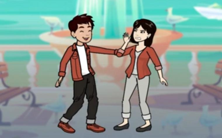 Tangkapan layar ilustrasi kekerasan seksual (Foto: YouTobe/@Sapa Institute)