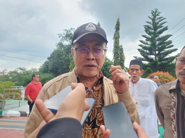 Sabarto Saleh, pelapor sengketa lahan DJHA ke Polda Banten (Foto: TitikNOL)