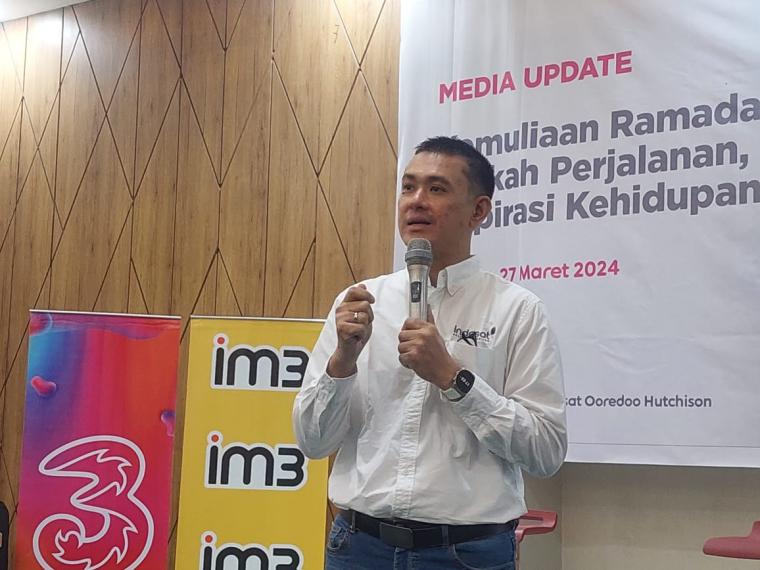 Kepala Komunikasi Korporat Indosat Ooredoo, Hutchison. (Foto: TitikNOL)
