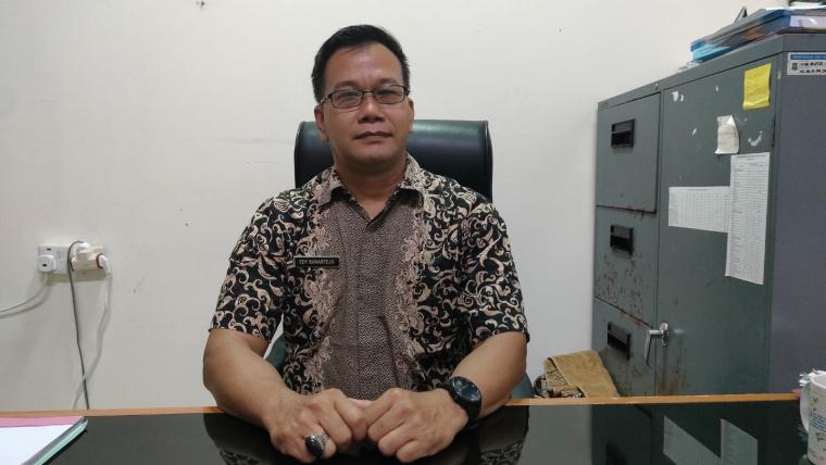 Kasubag Umpeg Dinkes Kota Cilegon, Edy Sunartejo. (Foto: TitikNOL)