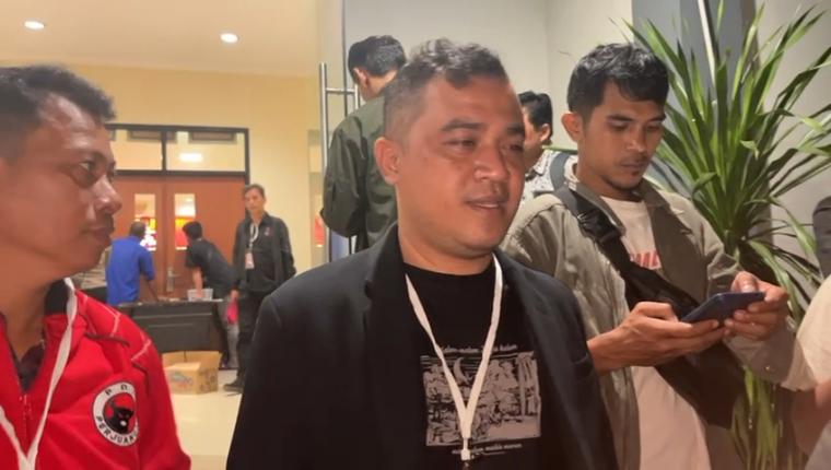 Badan Saksi Pemilu Nasional (BPSN) DPD PDIP Provinsi Banten Mochamad Nasir. (Foto: TitikNOL)
