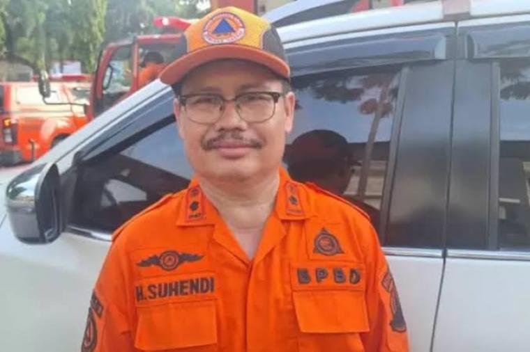 Kepala BPBD Kota Cilegon, Suhendi. (Foto: TitikNOL)