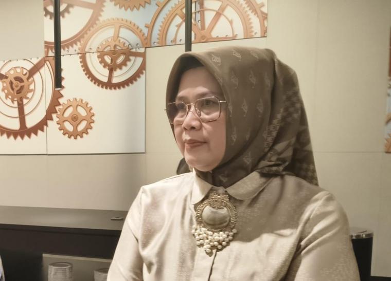 Kepala Badan Pengelola Keuangan dan Aset Daerah (BPKAD) Provinsi Banten, Rina Dewiyanti. (Foto: TitikNOL)