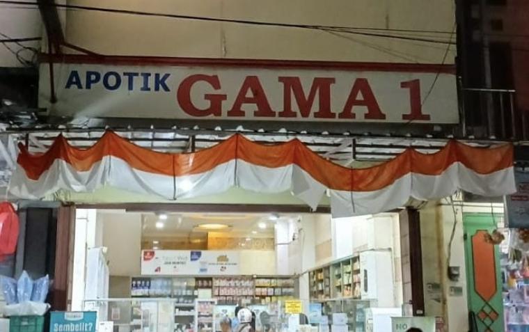 Apotek gama 1. (Foto: TitikNOL)