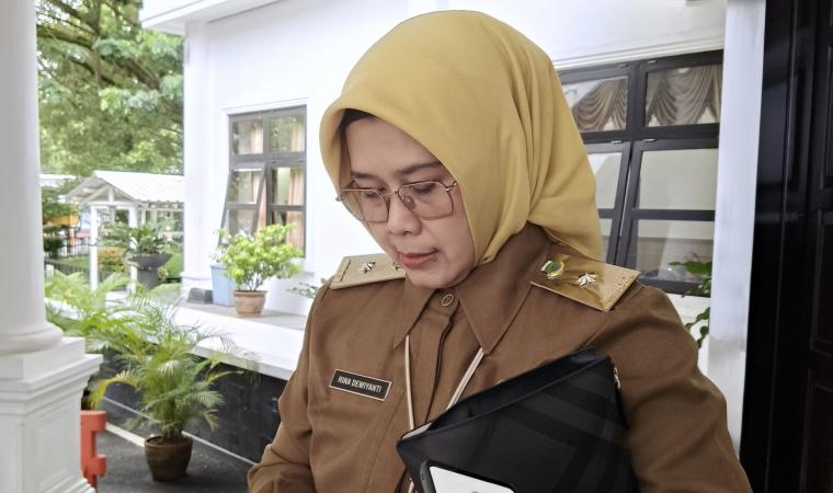 Kepala Badan Pengelolaan Keuangan dan Aset Daerah (BPKAD) Provinsi Banten, Rina Dewiyanti. (Foto: TitikNOL)