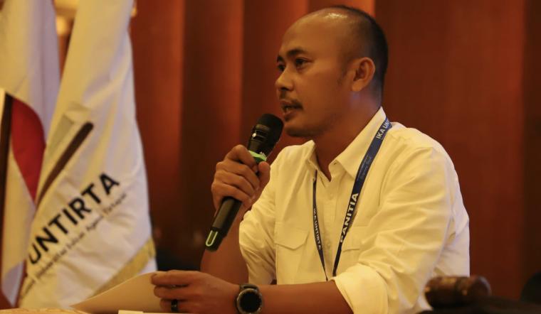 . Dadan Suryana Sekjen Ikatan Alumni Untirta /IKA Untirta. (Foto: TitikNOL)
