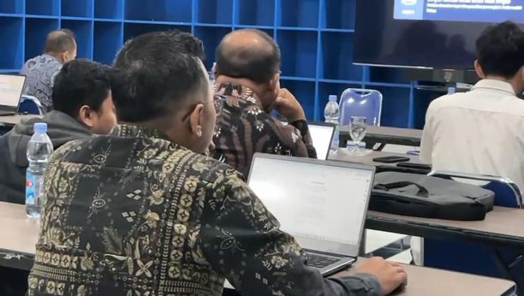 Suasana uji kompetensi. (Foto: TitikNOL)