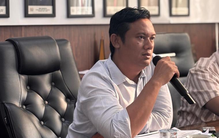 Khoeri Mubarok anggota DPRD dari fraksi GERINDRA Kota Serang. (Foto: TitikNOL)
