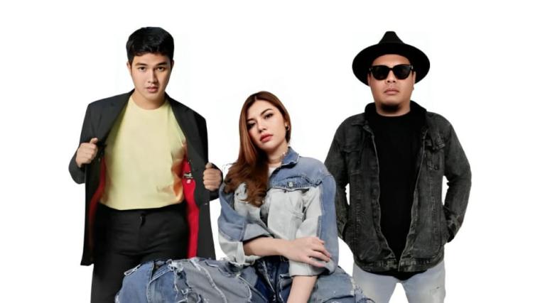 Aldi Taher, Julia Vio, dan DJ Ronny dalam Grup 3Rasa Siap Meriahkan HUT Bhayangkara ke-79. (Dok. Istimewa)