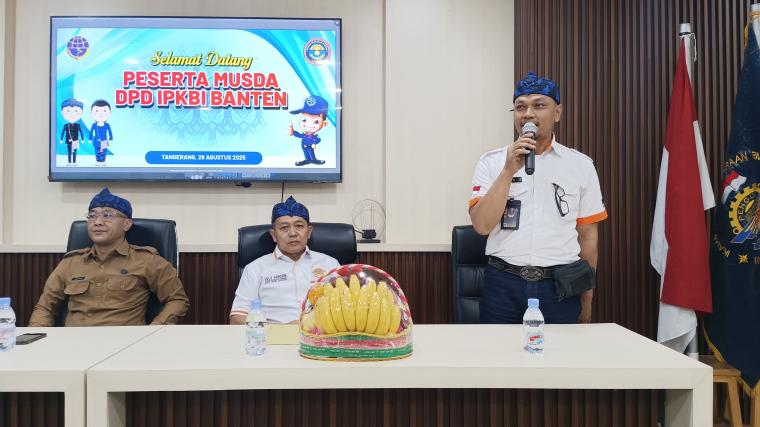 Ikatan Penguji Kendaraan Bermotor Indonesia (IPKBI) Provinsi Banten menggelar Musyawarah Daerah (Musda) ke-5