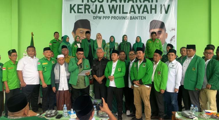 DPW serta DPC PPP Provinsi Banten saat deklarasikan dukungan kepada Agus Suparmanto.