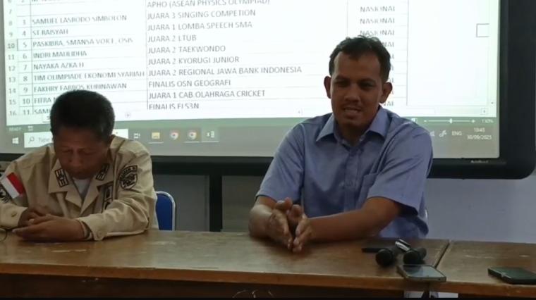 Ketua Komite SMAN 1 Kota Serang, Muhammad Arif Kirdiat