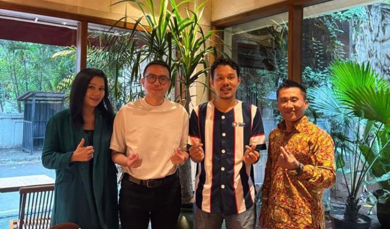 Wakil Wali Kota Serang Nur Agis bersama pengusaha Malaysia dan Thailand