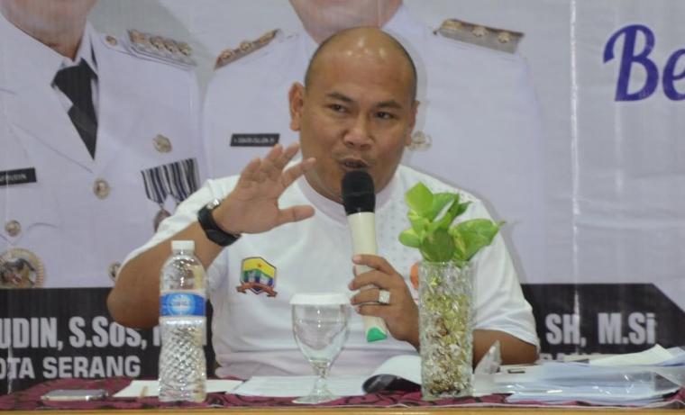 Plt. Kadisparpora Kota Serang Zeka Bachdi