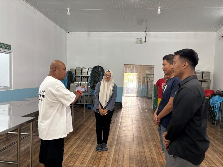 Kapolres Serang AKBP Condro saat meninjau SPPG