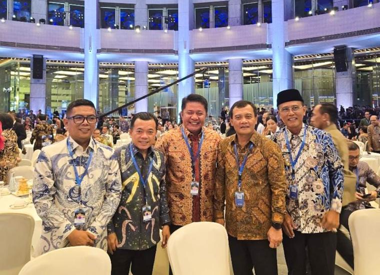 Gubernur Banten Andra Soni saat menghadiri kegiatan Bank Indonesia