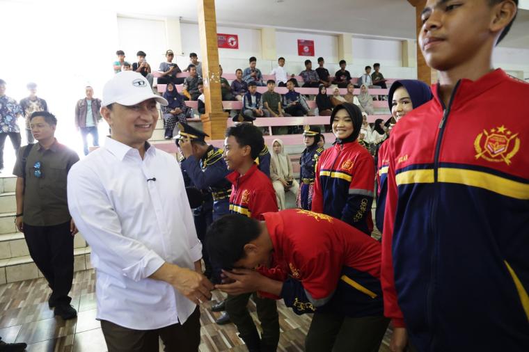 Wagub Banten Dimyati saat membuka LKBB di Kabupaten Pandeglang