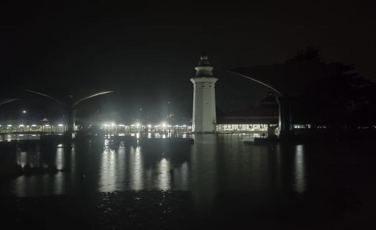 Kawasan Banten Lama terdampak banjir.