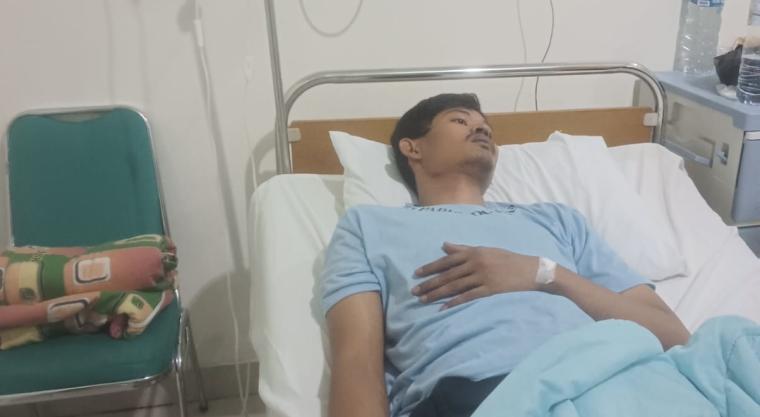 Salah satu warga yang terkena DBD. (Foto: Istimewa)